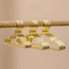 Small Hanger Metal Wire Pet Hangers For Dog Cat Gold Metal Clothes Shirts Hanger