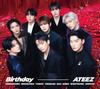 Birthday First Press Limited Edition A ATEEZ CD Plus Photobook
