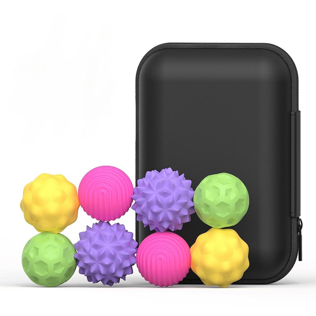 Silicone Magnetic Sensory Balls Fidget Toy Worry Balls Autism Calming Fidgeting Toy Kid Adults Anxiety Relief Stress Sensory Toy