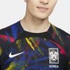 Nike Splatter Print Full Print Short Sleeve Soccer Jersey 2022/23 Season Men Tops Black DM9710-010