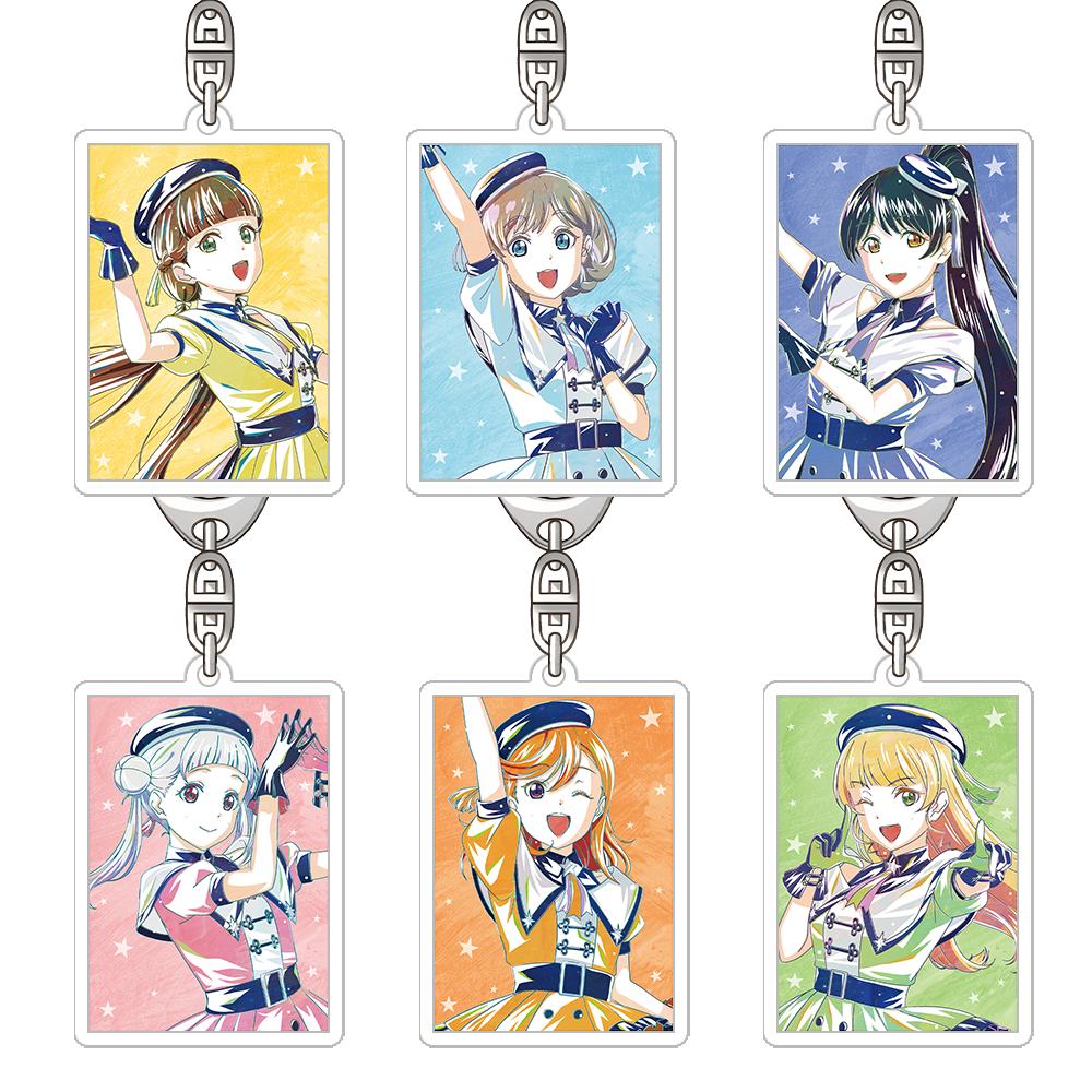Love live Сибуя Канон Тан Кэке Араси Тисато Хэанна Сумирэ Хадзуки Рэн Ёнэмэ Мэй Официальный акриловый брелок Подвеска для сумки Подарки