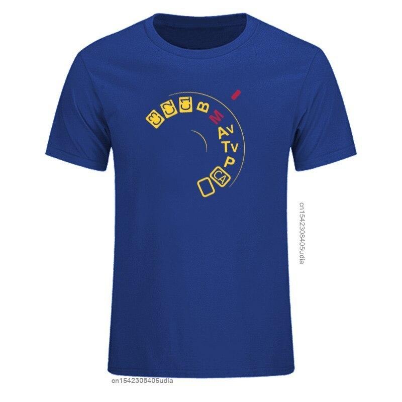 Summer Fashion Camera Button Shoot Manual Tshirts Men Short Sleeve Photography T Shirts Men Camisetas T Shirt Tee Top Clothes