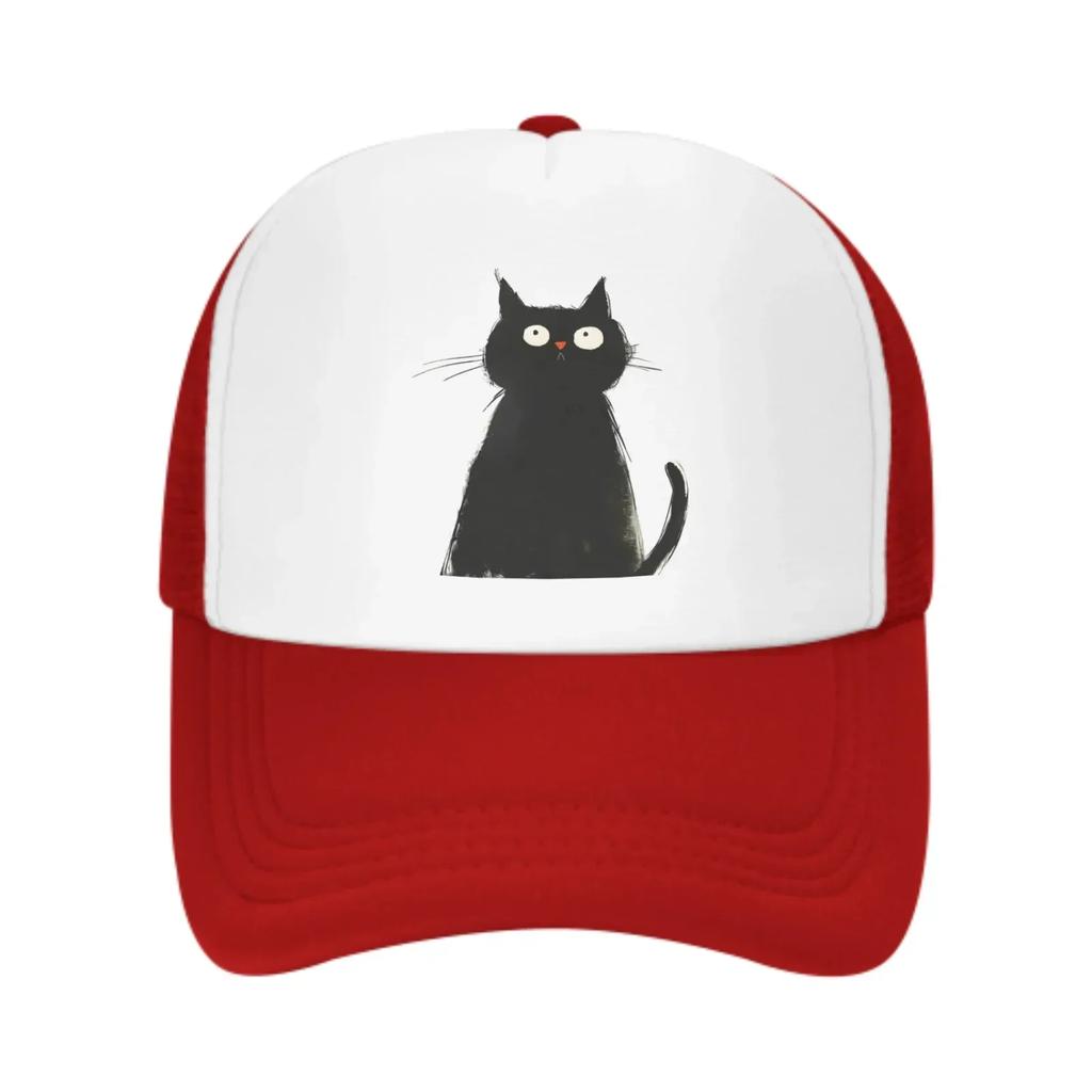 Dazed Cat New Summer Leisure Sports Daily Sun Hat Fishing Outdoor Activity Unisex Canvas Fashion Duck Tongue Cap