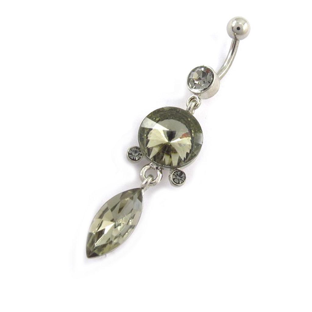 Les Trésors De Lily [K0983] - Пирсинг «Скарлетт» дымчато-серый