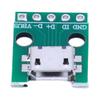 1-20pcs MICRO USB To DIP Adapter 5pin Female Connector B Type PCB Converter Pinboard Breadboard Switch Board SMT Mother Seat
