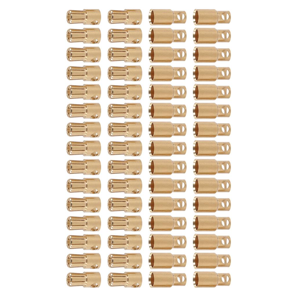 30 пар разъемов типа «банан» вилки розетки штекер гнездо позолоченные для промышленных DIY RC аккумуляторов