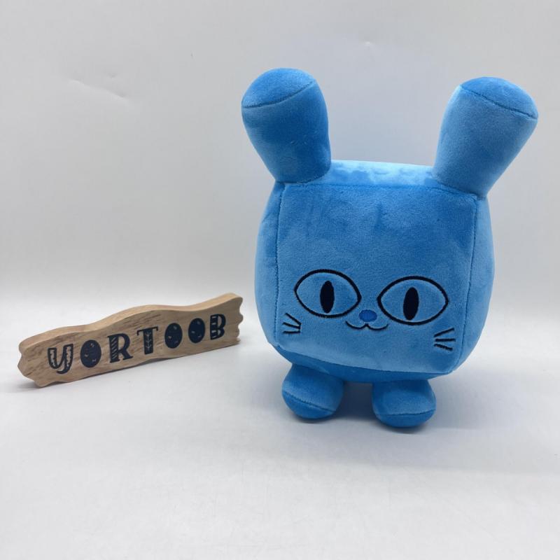 Pet Simulator X Balloon Cat Plush New Big Games Cat Плюшевые игрушки Kawaii Мультфильм Plushie Детский подарок Декор комнаты