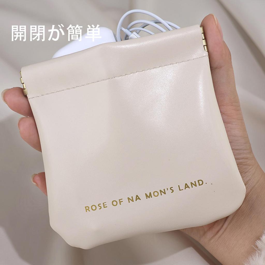 Lynlyulinger Makeup PU Leather Storage Large Cosmetic Storage Pouch for Suitable for Small Easy To Carry Pouch, Pouch, 2-Pack, Capacity, Women, Items,