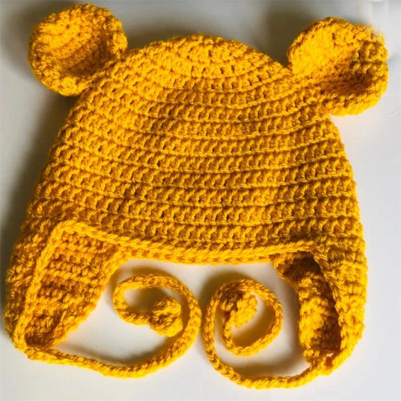 Новая шапка-рыбак ручной работы с кошачьими ушками и оборками, модная и персонализированная шапка для взрослых