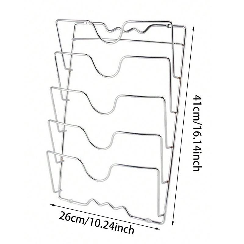 Кухонные принадлежности, органайзер для кастрюль из нержавеющей стали, подставка для крышки, держатель для посуды