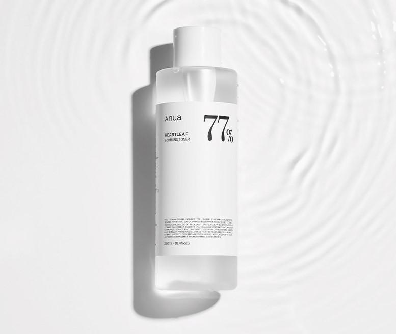 Anua Heartleaf 77 Soothing Toner 250ml/500ml