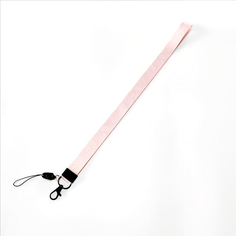 Модные цветы серии Пряжка Ремешок Значок Идентификатор Ремешки Телефон Веревка Ключ Ремешок Шейные Ремни Аксессуары