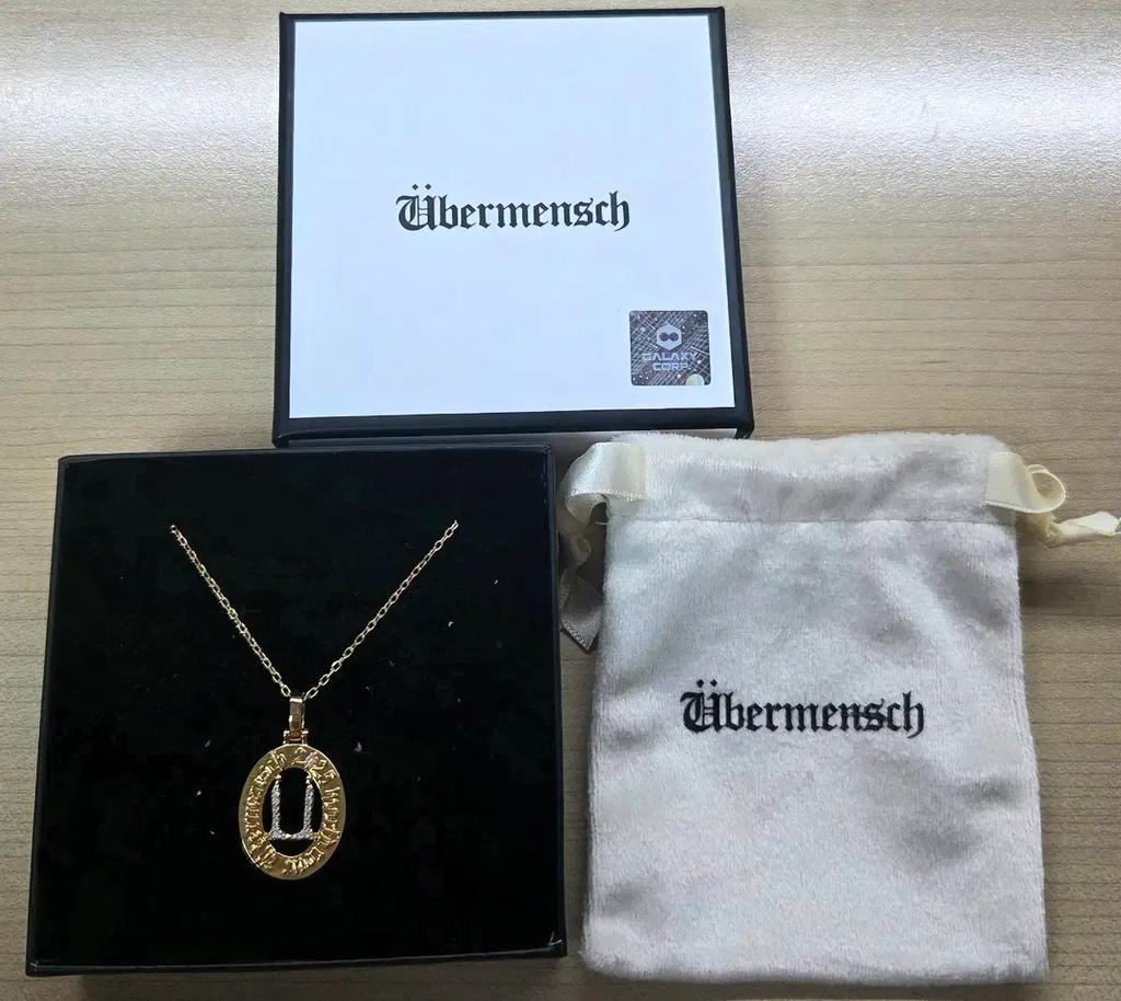 G-DRAGON Weaverman Zirconia Cubic Necklace