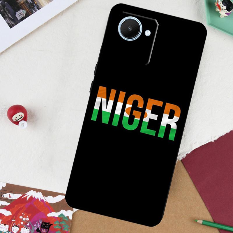 Niger Flag For Realme GT 7 Pro GT 6 5 6T 10 11 12 13 14 Pro Plus C61 C53 C51 C21Y C25S C75 C55 C67 Case