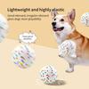 Bite Resistant Solid Dog Ball Toys for Small Large Dogs High Elasticity E-TPU Pet Chew Ball Toy Non Squeak Interactive Puppy Toy