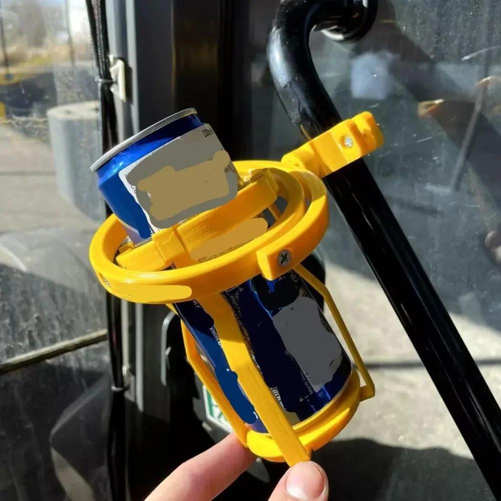 No Spill Gyroscopic Cup Holder Adjustable Clip Hanging 3D Motorcycle Drink Holder Multifunctional Self Leveling Cup Holder Clamp