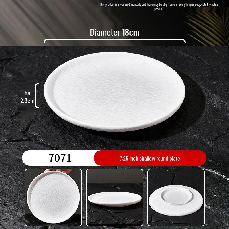 Набор из миски для риса и блюдца для соуса в стиле меламиновой керамики