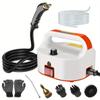 2500W Portable Steam Cleaner, Steam Jet Cleaner Handheld Steamer for Car Detailing, High Temperature Steamer for Insect Removal, Sofa, Window,