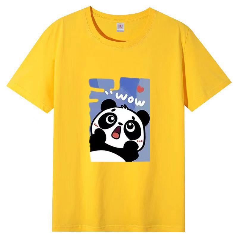 Женская летняя популярная футболка с короткими рукавами из хлопка, дышащая, свободная футболка с принтом, повседневная