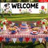 Puppy Dog Garden Fence Banner, Outdoor Pet Home Welcome Decoration