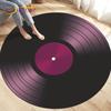 Виниловая пластинка с классической музыкой, круглый ковер, ковры для украшения стула в гостиной, мягкий нескользящий напольный коврик для детских игр