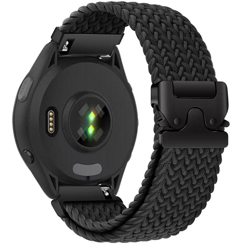 Braided Loop Strap For Garmin Forerunner 965 970 265 165 570 Parachute Buckle Nylon Watchband Garmin Venu 4/3/2 Active 6-5 Belt