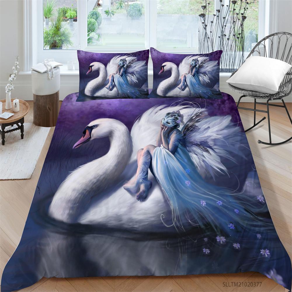 Комплект постельного белья с 3D птицами, домашнее покрывало для дома, постельное белье, текстиль, крутое детское постельное белье для мальчиков, одноместное, двойное, King Size
