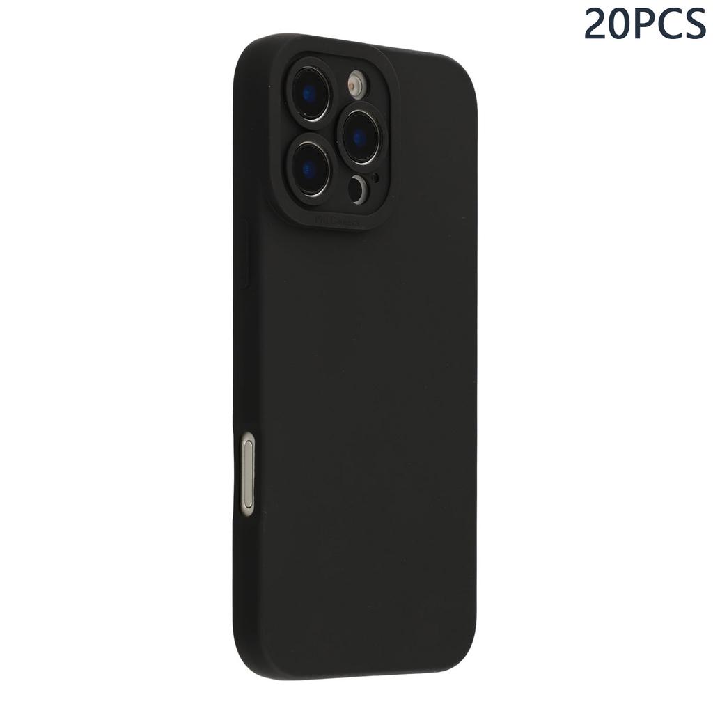 Оптовая закупка 20 шт. Чехол для iPhone 16 Pro Max с точными вырезами, матовый чехол из ТПУ толщиной 1,3 мм