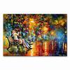Coloring Hand - Painted Oil Painting Landscape For The Living Room Wall Art Home Decoration Abstract Without Frame