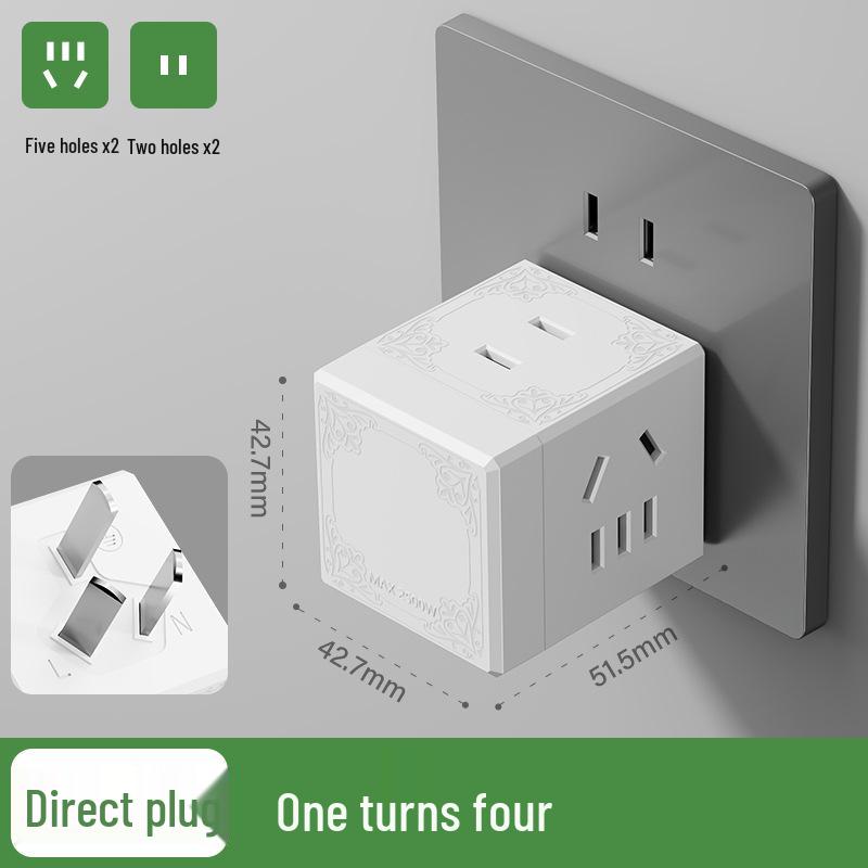Портативный многофункциональный USB-конвертер Magic Cube для быстрой зарядки