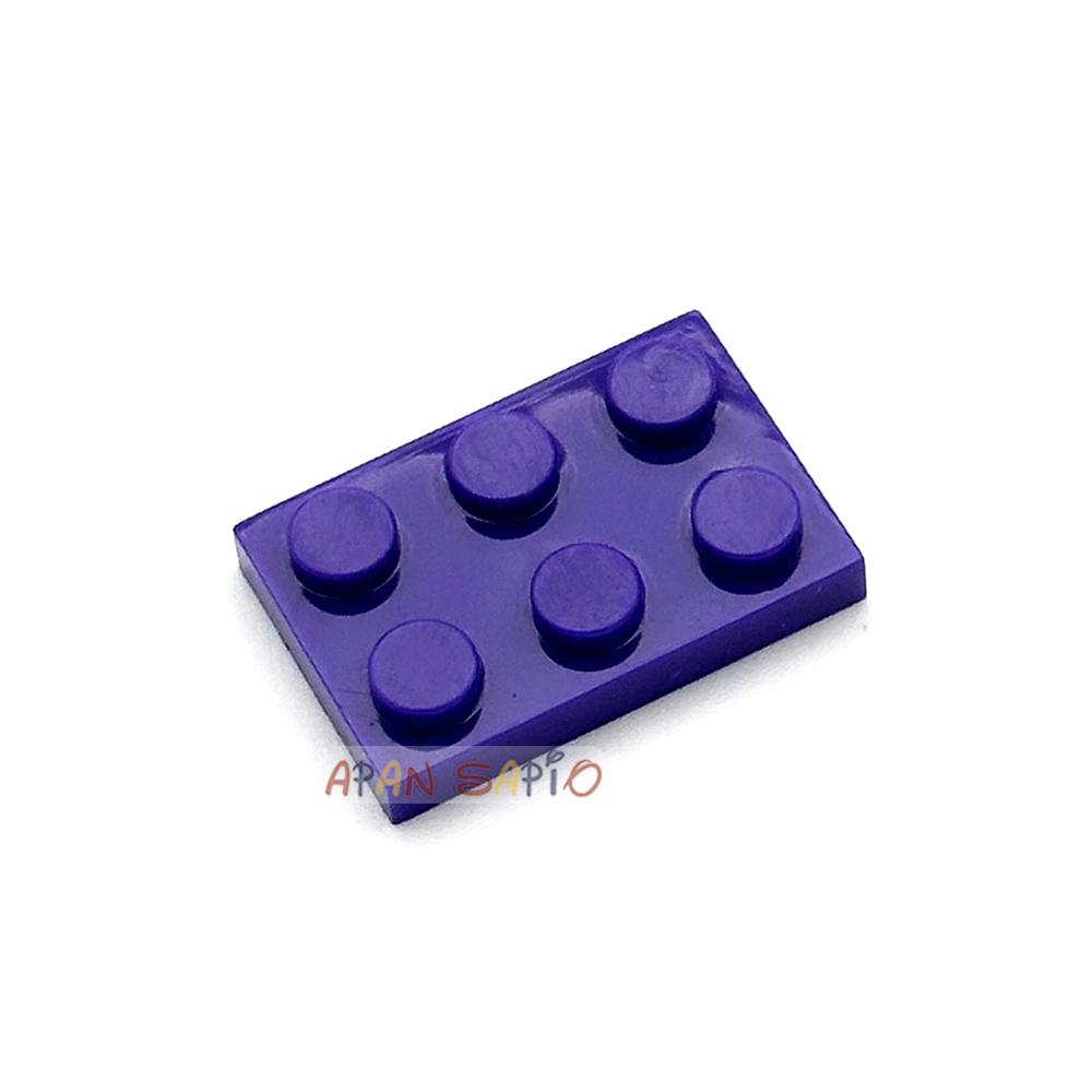 50 шт. Конструктор DIY Тонкие Фигурки Кирпичики 2x3 Точки 12 Цветов Образовательный Креативный Размер Совместимый С 3021 Игрушки для Детей