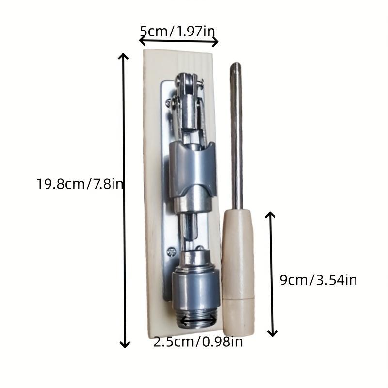 1 шт. прочная форма для орехового печенья, регулируемый орехокол для фундука, миндаля, грецкого ореха, бразильского ореха, настольный орехокол с деревянной основой и ручкой
