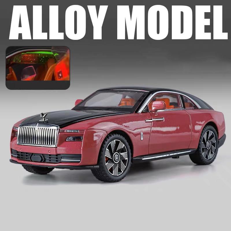 1:24 Spectre Alloy Luxy Модель автомобиля Литой металл Транспортные средства Модель автомобиля Звук и свет Со звездным небом Верх Детская игрушка Подарок