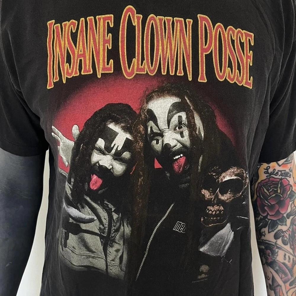 Футболка Insane Clown Posse Wicked Clowns ICP Черная Унисекс S-5XL Унисекс Футболка