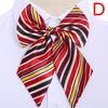 Women Bowties Striped Bow Ties Silk Tie Bow Tie Butterfly Neck Wear Collar