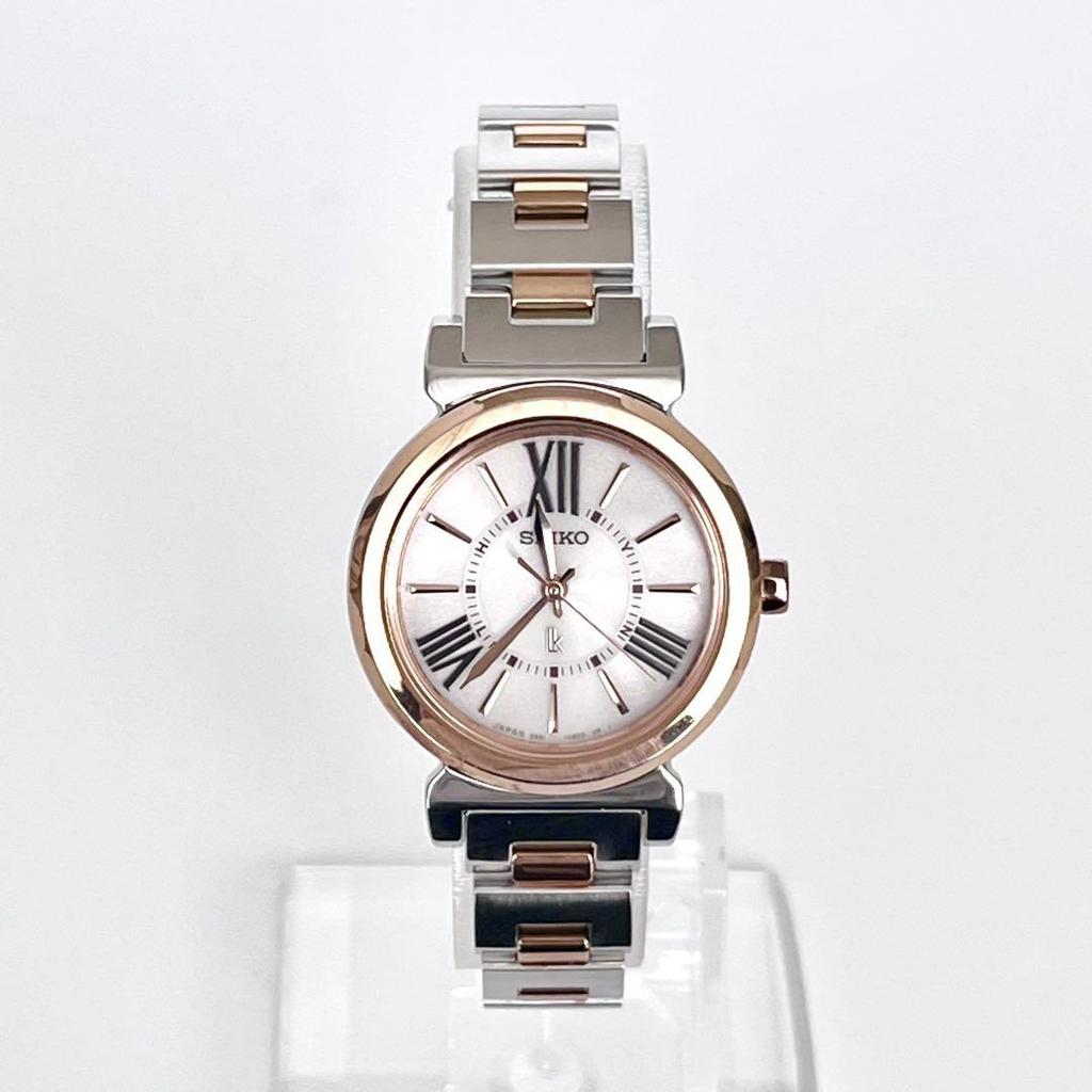 [USED] Seiko Rukia Women's Watch, Working, Radio-Controlled Solar, S2038