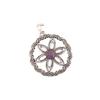 Amethyst Gemstone 925 Sterling Silver Jewelry Pendant 1.48" Mother's Day Gift CP-29-4