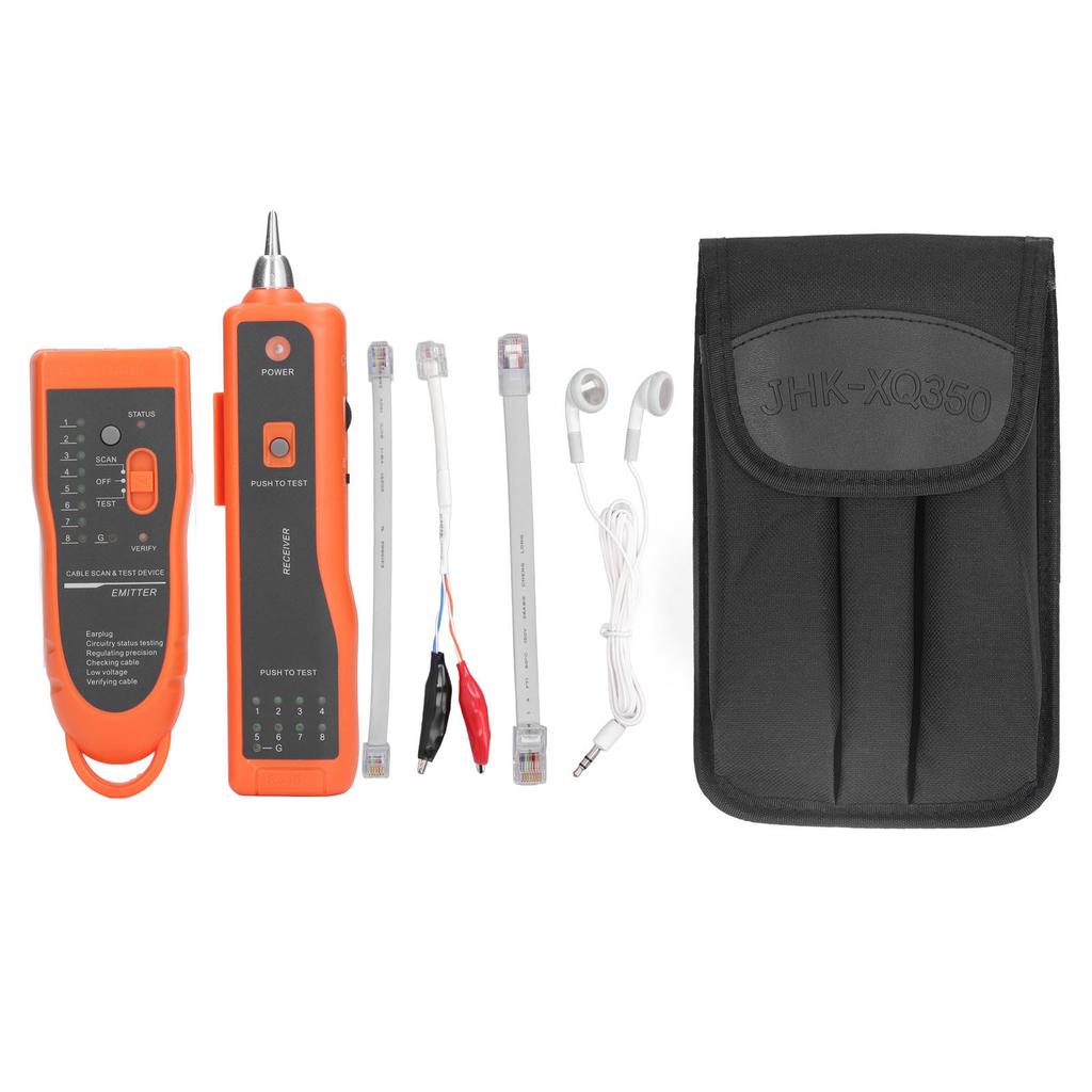 Wire Finder with Earphone Multifunctional Network Line Locator RJ11 RJ45 Telephone Cable Tester