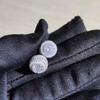 Новые серьги-пусеты круглой формы с полным бриллиантом в гонконгском стиле для женщин - Европейский и американский высококлассный полый дизайн, инновационные и стильные украшения