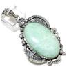 Амазонит Драгоценный камень Ручная работа 925 Стерлинговое серебро Подарок Ювелирное изделие Подвеска 2,64" p4s00