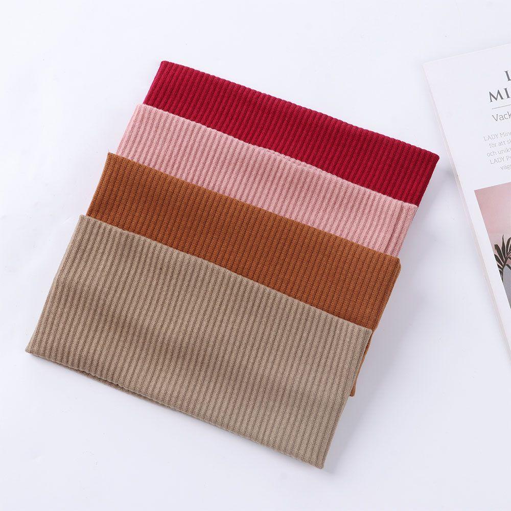 Женские эластичные вязаные повседневные повязки для волос для йоги, широкая повязка на голову, аксессуары для волос, спортивные повязки