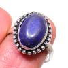 Lapis Lazuli Gemstone 925 Sterling Silver Jewelry Ring Size 7.5