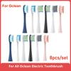 8pcs Replacement Heads For Oclean Flow/x/ X Pro/ Z1/ F1/ One/ Air 2 /se Brush Heads Soft Dupont Sonic Toothbrush Vacuum Bristle