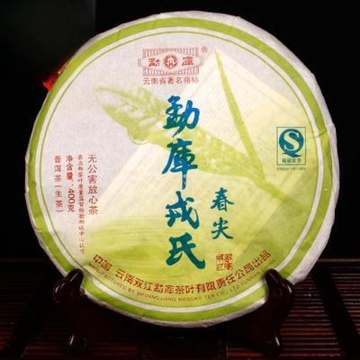 2007 MengKu Rongshi Sheng Purerh Чай Мин Цянь Чунь Цзянь Сырой чай Пуэр 400г