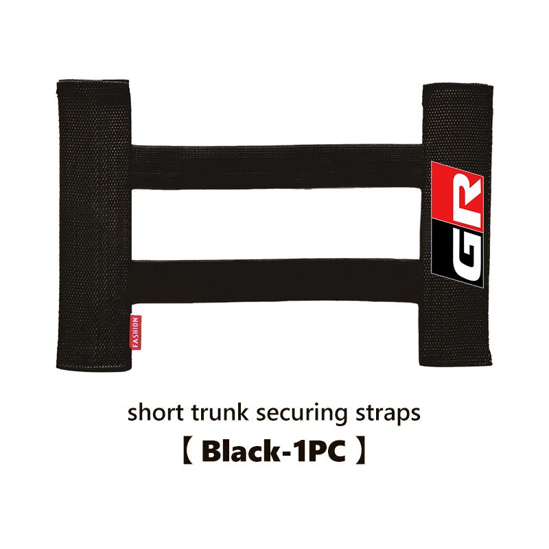 CKB1 For Toyota Car Back Rear Trunk Storage Mesh Fixed Straps Storage Net Seat Back Fixing Bag GR MN Corolla Yaris Aygo Prius RAV4
