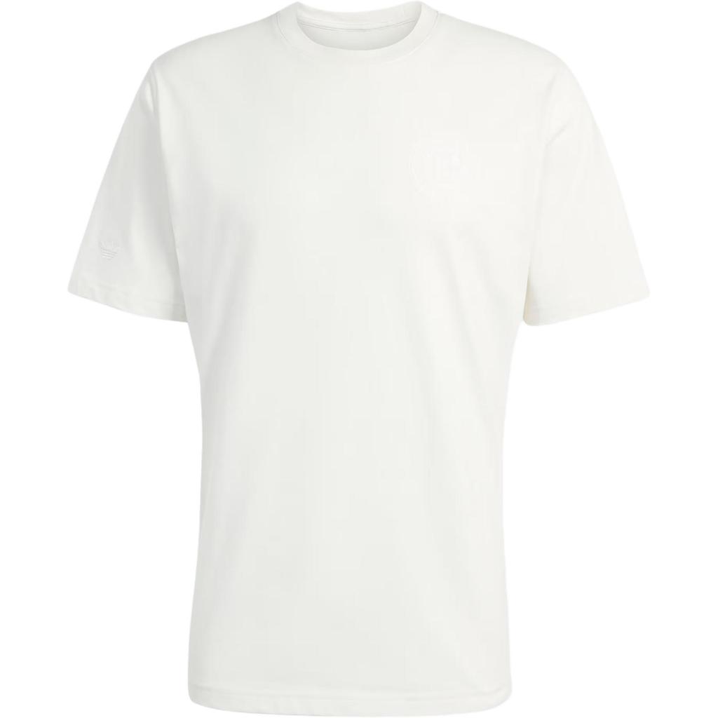 Adidas Оригинальная юбилейная серия к 125-летию Германии, повседневная футболка с коротким рукавом, мужская, белая, JD7139