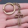 Cross Key Ring Girl Jewelry Evening Kawaii Fittings