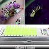 Цветное легкое наращивание ресниц, УФ-неоновое наращивание ресниц, светящиеся ресницы, красочные автоцветущие мегаобъемные наращивание ресниц