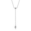 European & American Style Marquise Cut Moissanite Necklace: Women's Niche Design 925 Sterling Silver Clavicle Chain Choker
