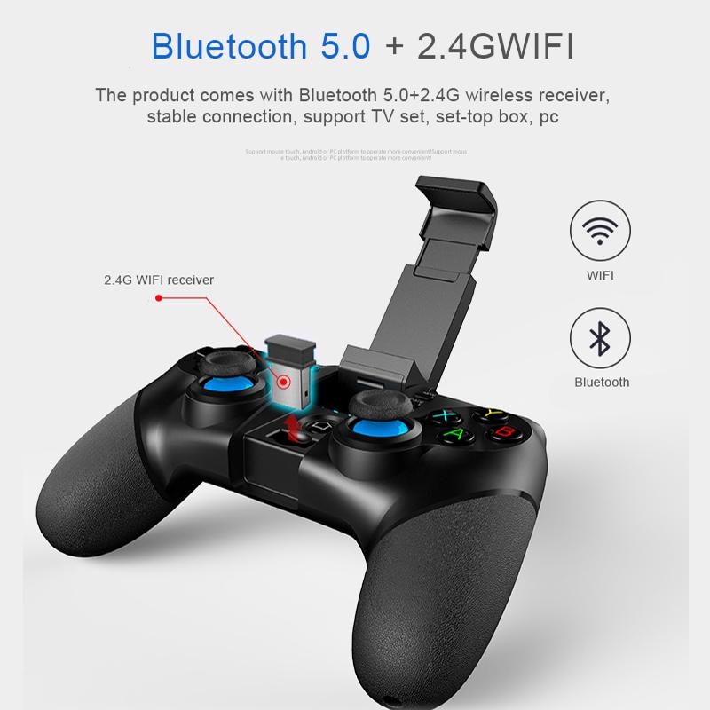 Ipega PG-9156 Bluetooth-геймпад 2,4G WIFI игровой контроллер для Android iOS смартфон ТВ приставка ПК PS3